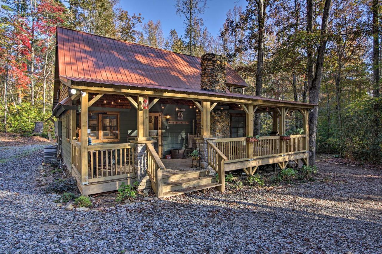 5-Acre North Georgia Mountain Retreat With Creek! Villa Sautee Nacoochee Exterior photo